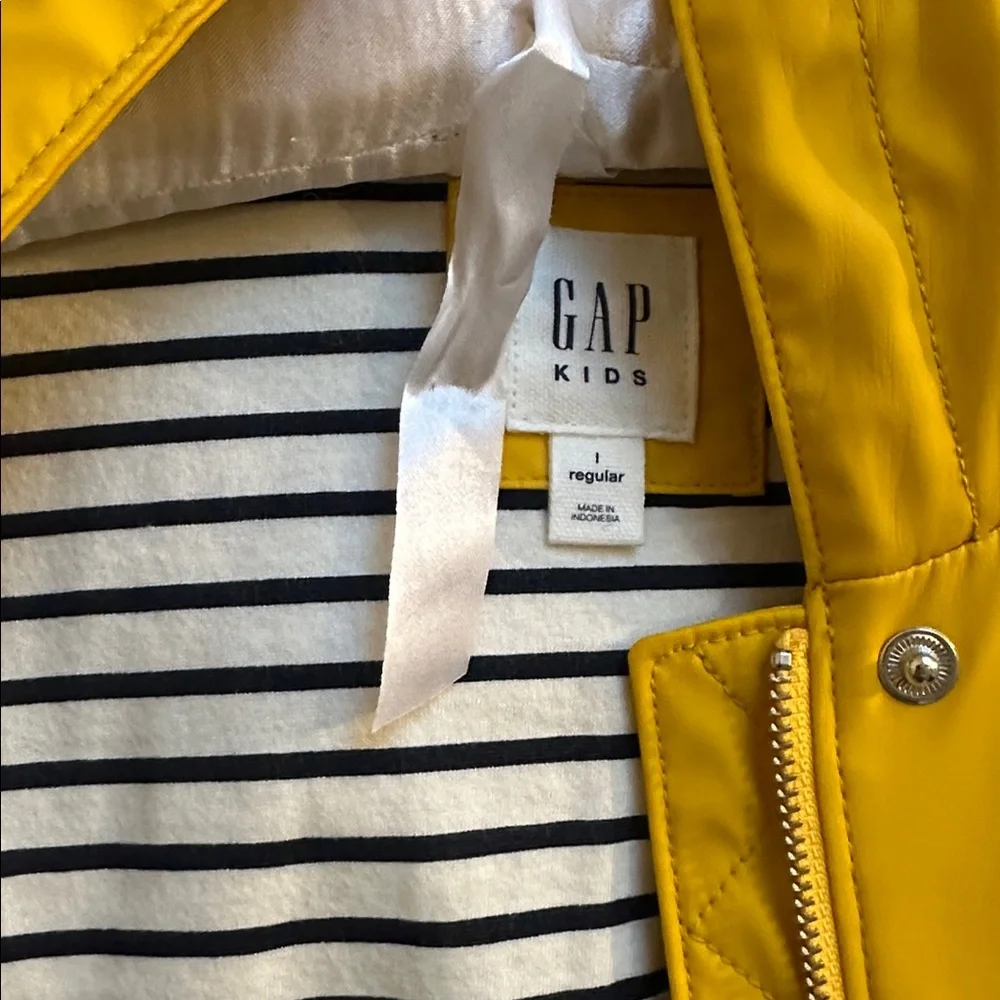 Gap Kids Yellow Raincoat